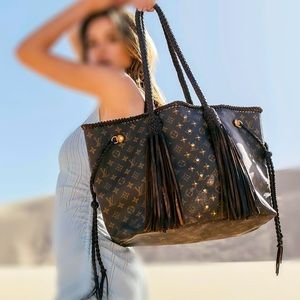 Authentic Vintage Boho Bags Upcycled Louis Vuitton